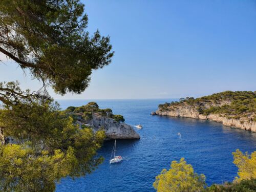 Lagune in Frankreich - côte d'azur